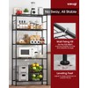 Sakugi Storage Shelves - Set of 2, 5-Tier Large Metal
