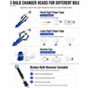 26 FT Light Bulb Changer for High Ceilings with Telescoping
