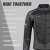 PANDA CYCLE GEAR Women's Motorcycle Jacket CE Armor for Enduro
