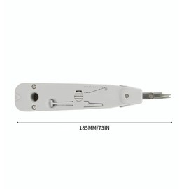 LSA Insertion Tool - LSA Plus Insertion Tool Crown, 5-in-1 Multifunctional Network Tool, LSA for Easy Network Wiring