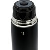 Cao Thermos Flask, Black, 1 Litre, Height 32 cm, Diameter