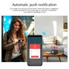 eMylo Zigbee Alarm, Black Alarm, TUYA/SmartLife APP Control, Sound and
