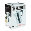 Pezzetti Italexpress 1362 Espresso Maker Glossy Aluminium for 6 Cups