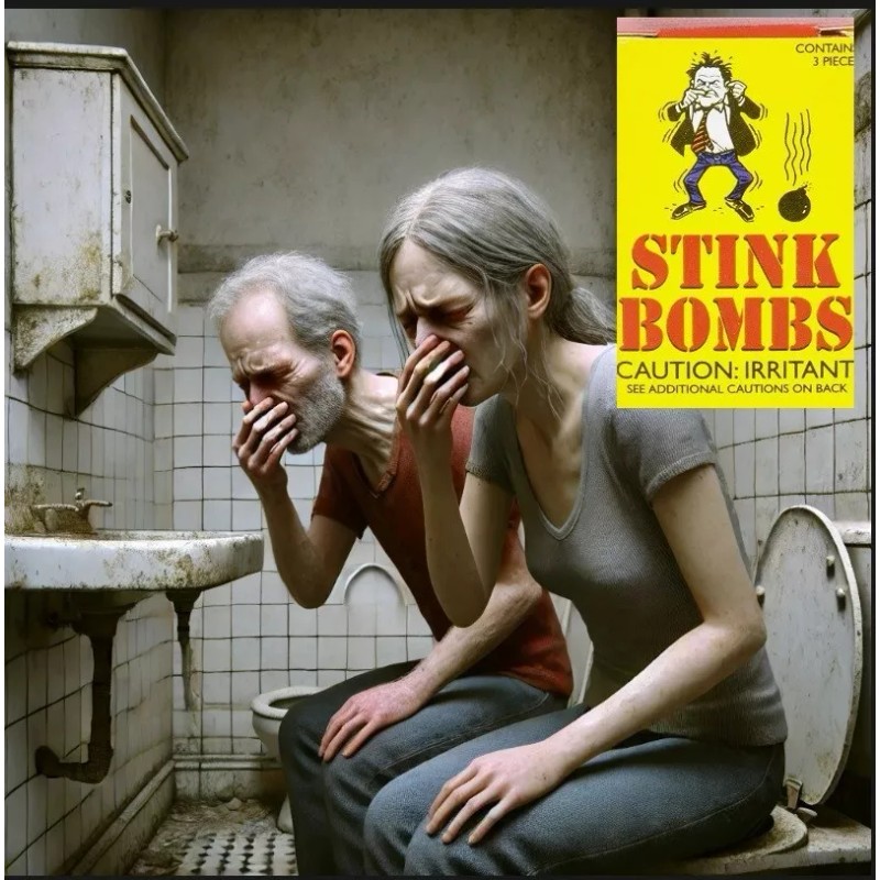 The Gag 36 Stink Bombs - Glass Vials Rotten Eggs
