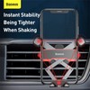 Baseus Soporte para Celular Retractil para celulare automovil (Plata)