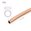 DMiotech 3.0mm x 4mm Long 2.0 M Refrigerator Copper Pipe