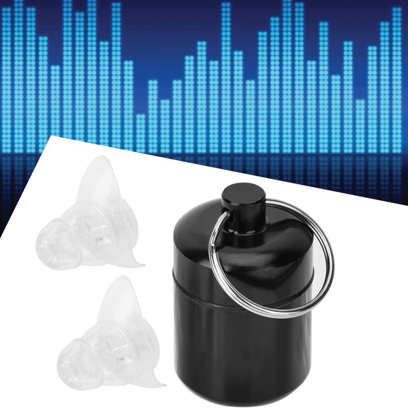 High Fidelity 27dB Anti noise Earplugs Concert Music Festival Hearing