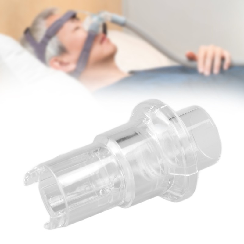 Universal Breathing Machine Connector Reusable Tubing Adapter for Oxygen Breathing