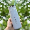 Glass-Lined Water Bottle – No Microplastics, 100% BPA-Free, Leakproof &
