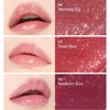 TILNUS Sunlit Pearl Lip Grow 3g, Color:12 Crimson Ray