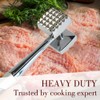 Armo® Stainless Steel Meat Tenderizer Non Slip Double Sided Kitchen