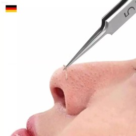 Head 헤드집게 여드름핀셋 헤드압출 피지제거핀셋 헤드제거핀셋 [일자형] Head Pimple Tweezers Head Extraction Pore Cleaning Tweezers Head Removal Tweezers [Straight Type]