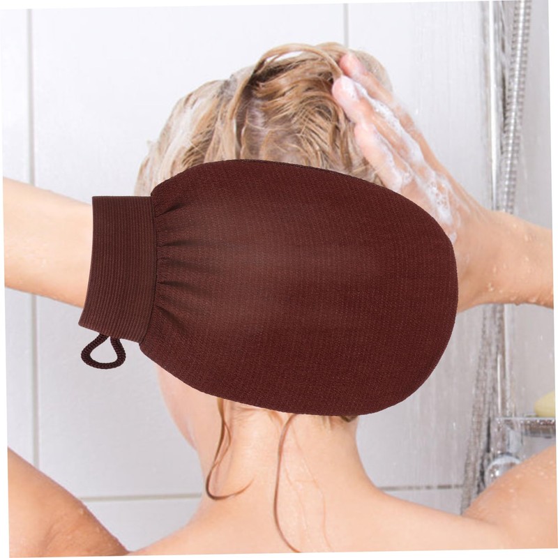 VICASKY 2Pcs Exfoliating Gloves for Shower Bath Gentle Dead Skin