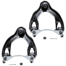 Detroit Axle - Front 8pc Control Arms Kit for 1992-1995 Honda Civic 1994-1997 Acura Integra 1993-1997 Civic Del Sol, 2 Upper Control Arms and Ball Joints 2 Lower Ball Joints 4 Tie Rods Replacement