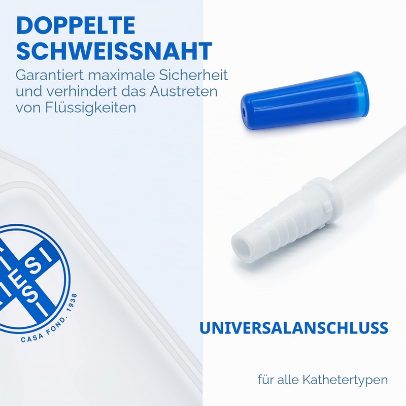 AIESI Bag for Urina Gamba with Tap Urine Bag (Conf.