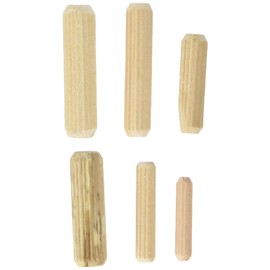 Kraftmann 88162 Assorted Wooden Dowel, Beige, Set of 53 Pieces