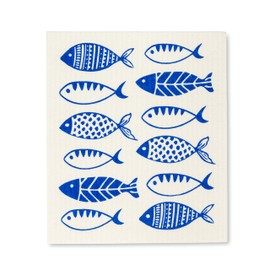 Abbott Collection Home 84-ASD-AB-35 Abbott Collection Fish Dish Cloths-Set of 2