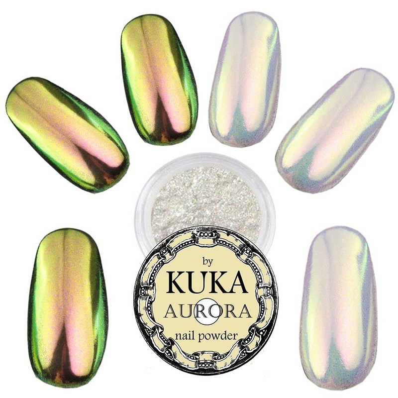 Aurora Chrome Nail Polish Powder