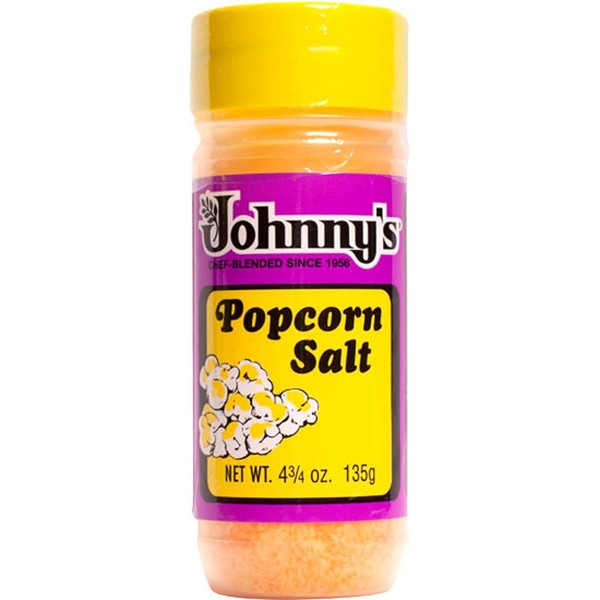 Johnny's Gluten Free POPCORN SALT 4.75oz (2 Pack)