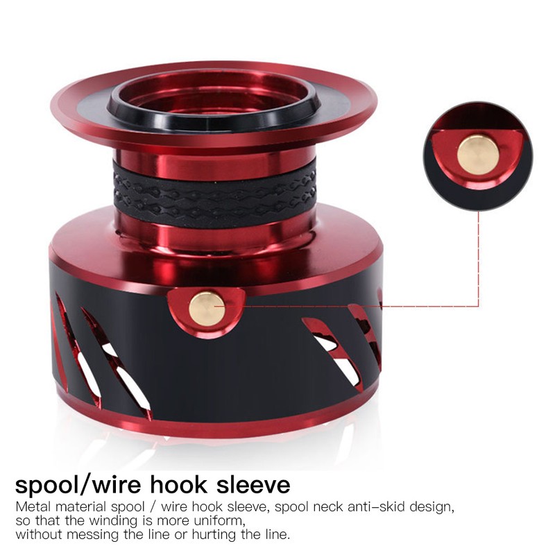 Spinning Reel Metal Stainless Steel Lure Wheel Bevel Connection Freshwater