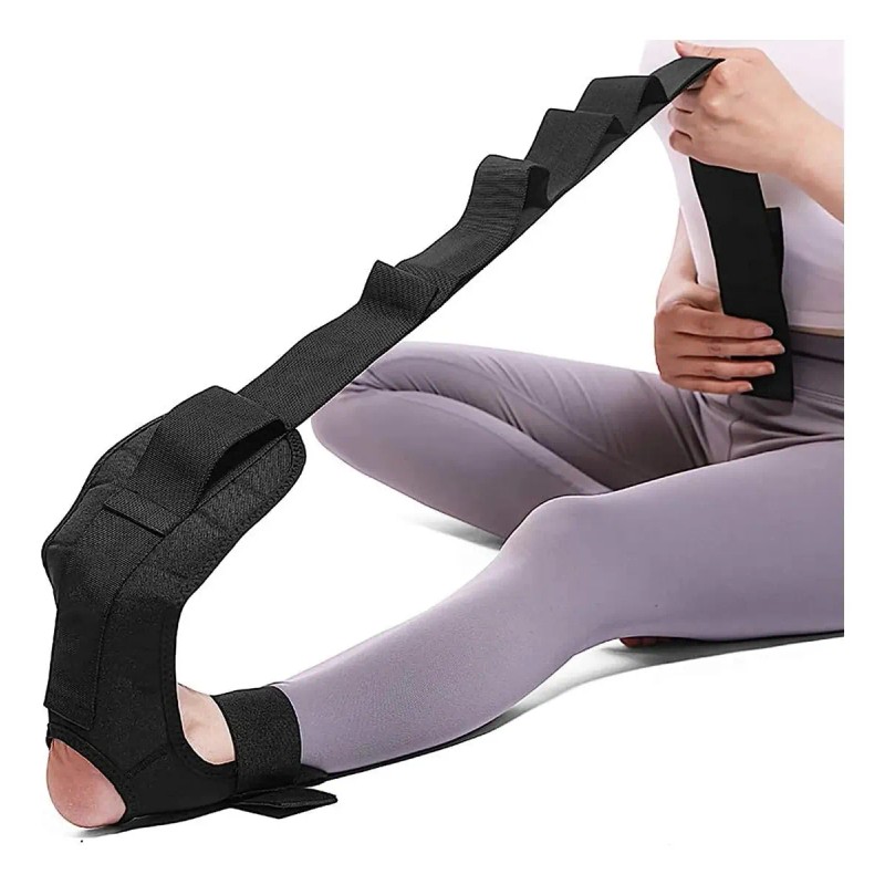 Banda De Yoga Para Estiramiento Profundo Y Fascia Plantar