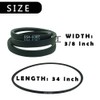 954-0367 754-0367 Snowblower Belt 34.5" Replacement MTD Cub Cadet Ariens