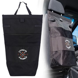 Living in a Bubble Wet Dry Laundry Bag – Portable Waterproof Laundry Hamper for RV, Campervan & Travel – Foldable Clothes Organizer with Separate Wet & Dry Compartments