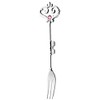 Takakuwa Metal 401390 Harky Pink Hime Fork, Silver