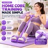 6-Tube Resistance Band Pedal Puller for Home Workouts – Elastic