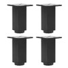 4pcs Cabinet Leg Aluminum Alloy Adjustable Feet Sofa Bed Foot