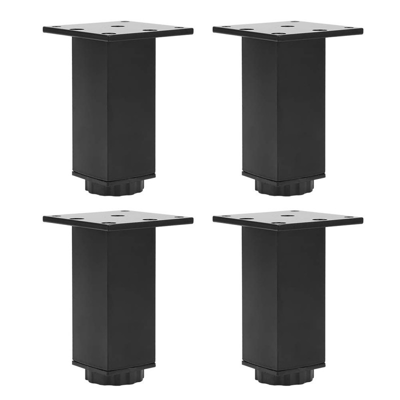 4pcs Cabinet Leg Aluminum Alloy Adjustable Feet Sofa Bed Foot