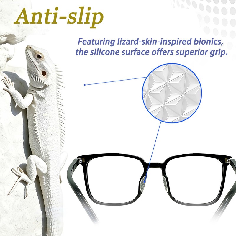 10 Pairs Glasses Nose Pads, Anti-Slip Adhesive Silicone Nose Cushion