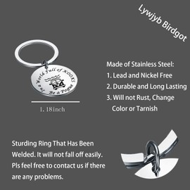 TV Show Inspired Gift In A World Full Of Kooks Keychain TV Show Lover Gift Welcome to The Interesting Farm Country House Key(Be a Pogue ky)