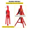 VEVOR Heavy-Duty Pipe Stand Adjustable Folding Pipe Jack Stand |