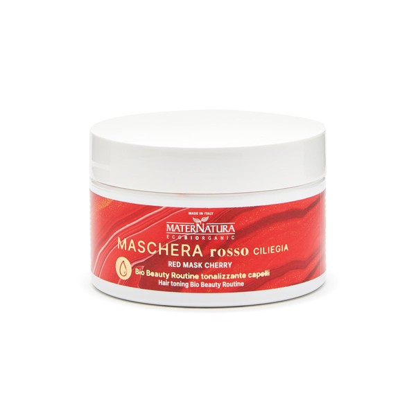 Maternatura Cherry Red Mask: tinting mask, ideal for red and