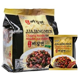 Paldo Jjajang Ramen, 7.05 Ounce (Pack of 4)