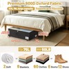 Under Bed Storage with Wheels, 2 Pack Underbed Storage Containers