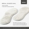 Bergal Bergal Thermo Tec Comfort Insole, Beige, 11 UK
