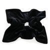 JewelVOX Scrunchie, Hair Elastic, Women's Square, Velour, Large, Square, Adult,