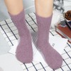 Loritta 5 Pairs Womens Wool Socks Thermal Thick Socks Casual
