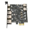 PCI E to USB Expansion Card 7 Ports 5Gbps USB