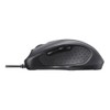Buffalo BUFFALO Wired BlueLED Quiet 5 Button Mouse Black BSMBU308BK