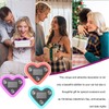 Solar Powered Car LED Ambient Light - Heart Shaped Neon