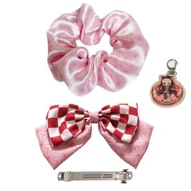 Devil Blade Ribbon Hair Rubber Hair Ornament, Hair Accessory, Bowknots, Bites, Birthday Gift, Cosplay, Moe Goods, Cute, Cosplay Tool, Hair Accessories, Inventory Costume, Present, Girls, Present