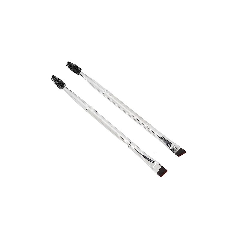 2 Piezas de Cepillo de Cejas de Doble Punta, Cepillo