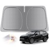 helloleiboo Graphene Windshield Sun Shade for SUVs and Most Mid-Size