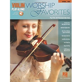 Worship Favorites Violin Play-Along Volume 59 (Book/Online Audio) (Hal Leonard Violin Play-Along)