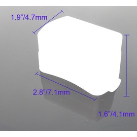 Honbay - Difusor de flash para Yongnuo YN 560, 565, YN560 I II y YN565EX (2 unidades)