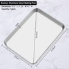 Baking Sheet Set of 5, Bastwe 18 inch Commercial Grade