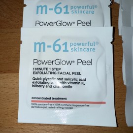 M-61 POWERFUL SKINCARE POWERGLOW PEEL EXFOLIATING FACIAL PEEL (10 TREATMENTS)